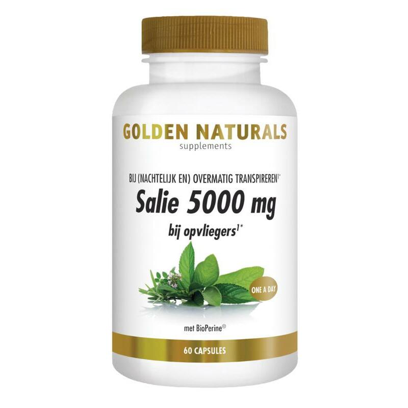 Golden Naturals Salie 5000 mg 60ca