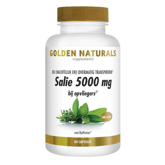 Golden Naturals Salie 5000 mg 60ca