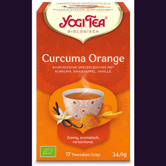 Yogi Tea Turmeric/curcuma orange bio 17st