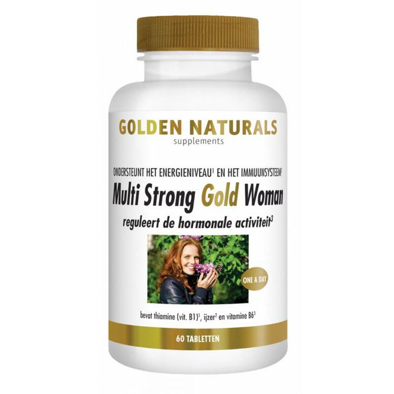 Golden Naturals Multi strong gold woman 60tb