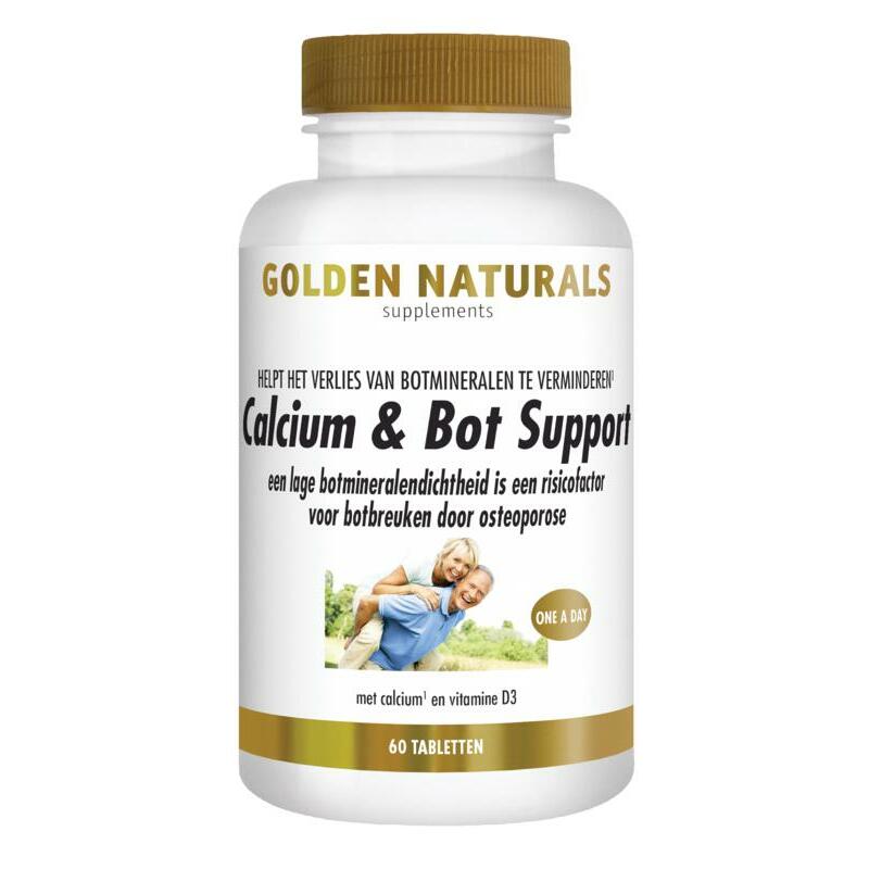 Golden Naturals Calcium & bot support 60tb