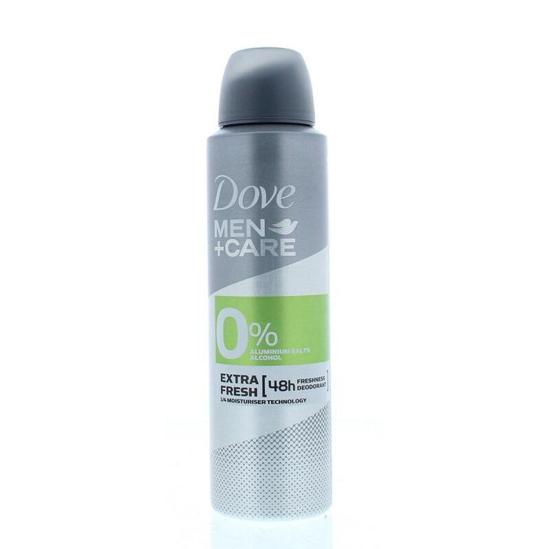 Dove Deodorant spray men+ extra fresh 0% 150ml