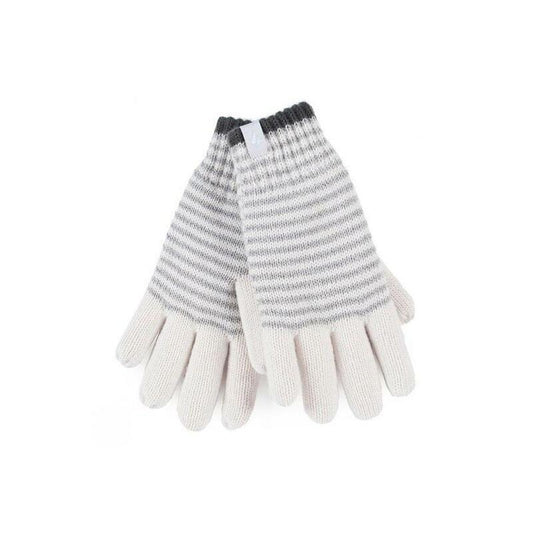 Heat Holders Ladies cable gloves M/L Oslo cream 1paar