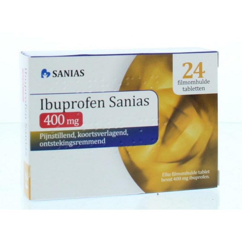 Sanias Ibuprofen 400 mg 24st