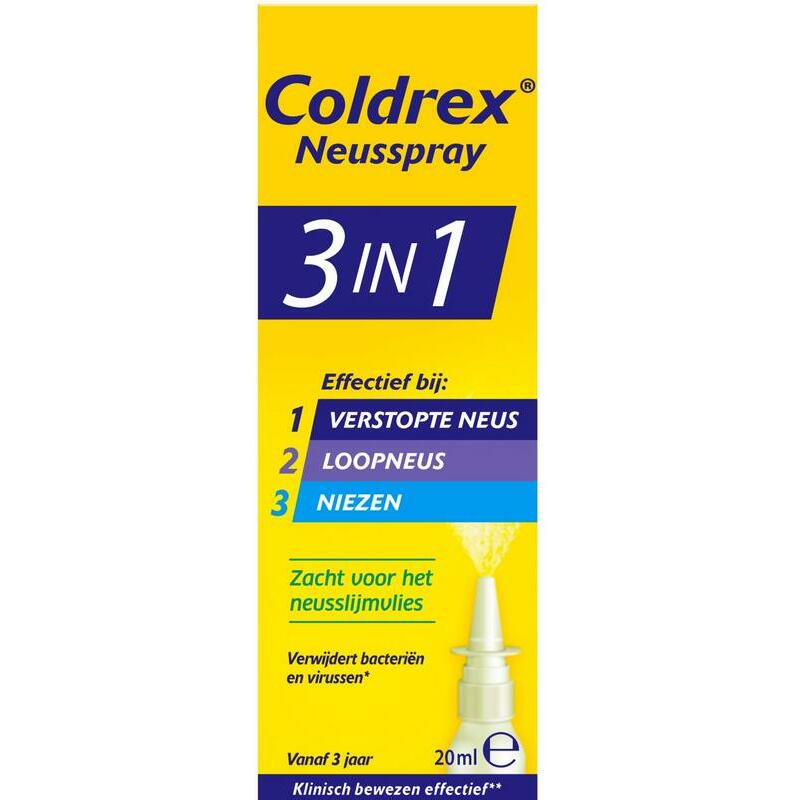 Coldrex Neusspray 3 in 1 20ml