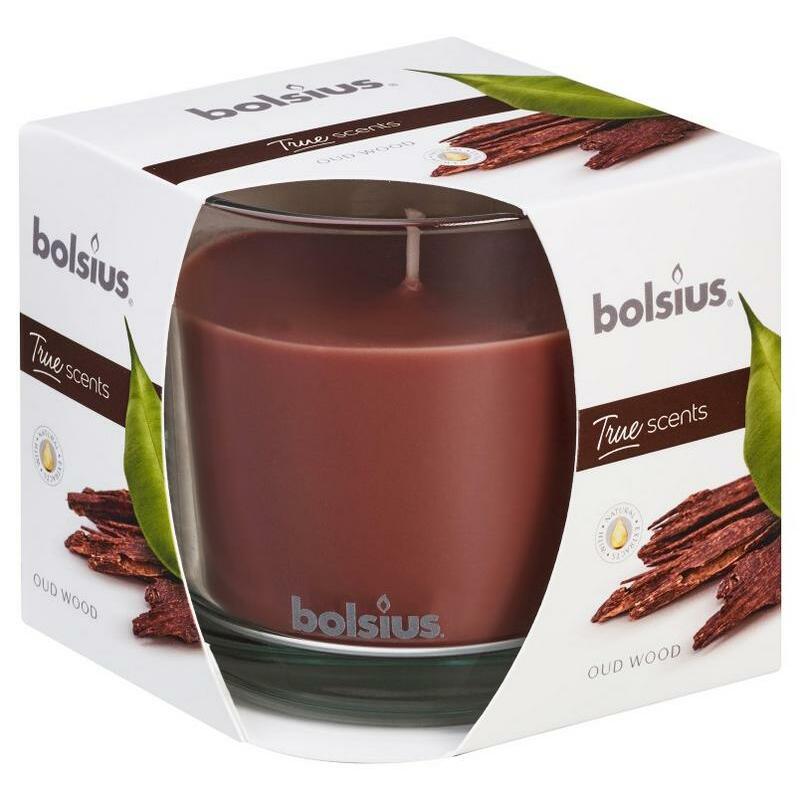 Bolsius True Scents geurglas 95/95 old wood 1st