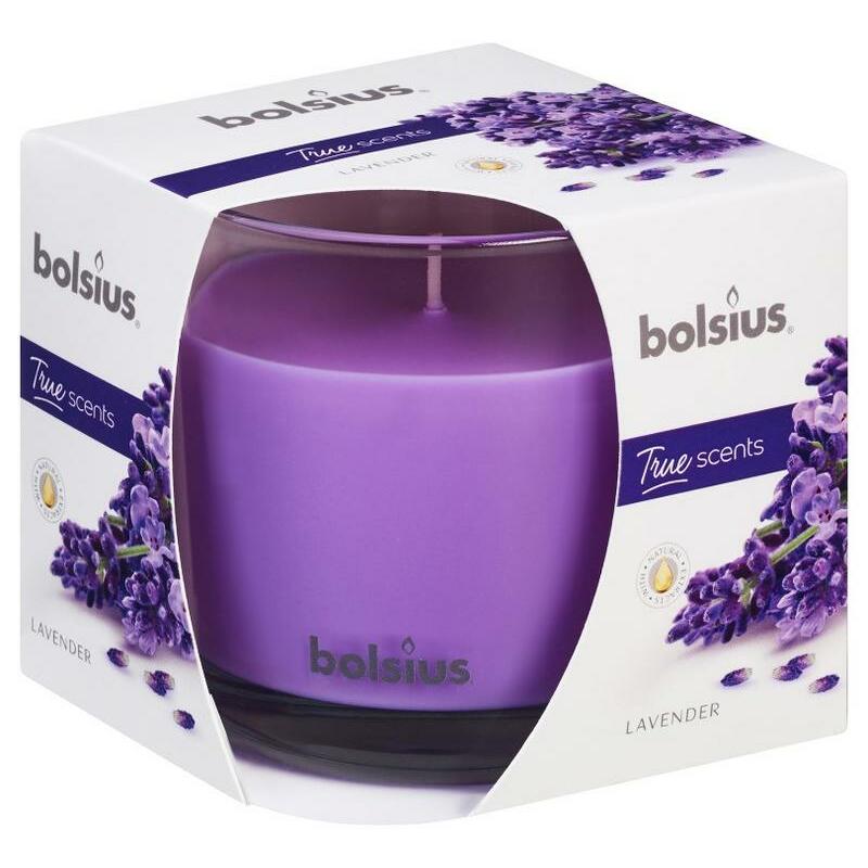 Bolsius Geurglas 95/95 true scents lavender 1st