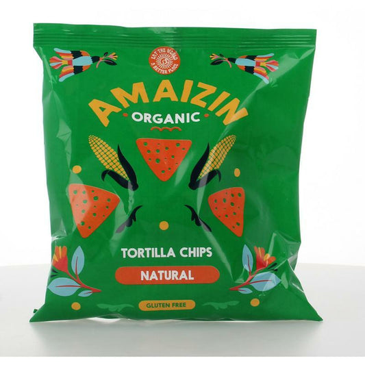 Amaizin Corn chips natural bio 75g