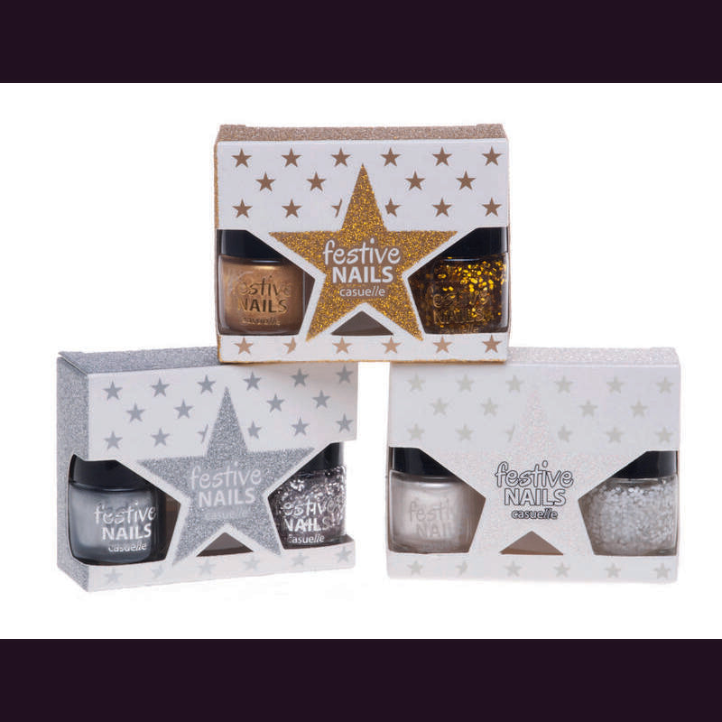 Treffina Casuelle festive nails set assorti 2st