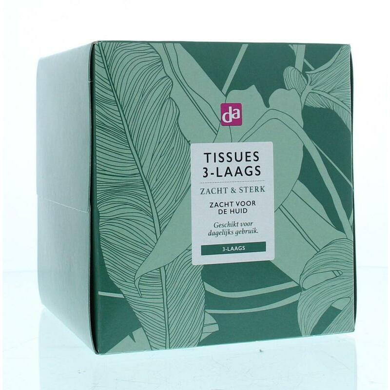 DA Tissuebox kubus 3 laags 60st