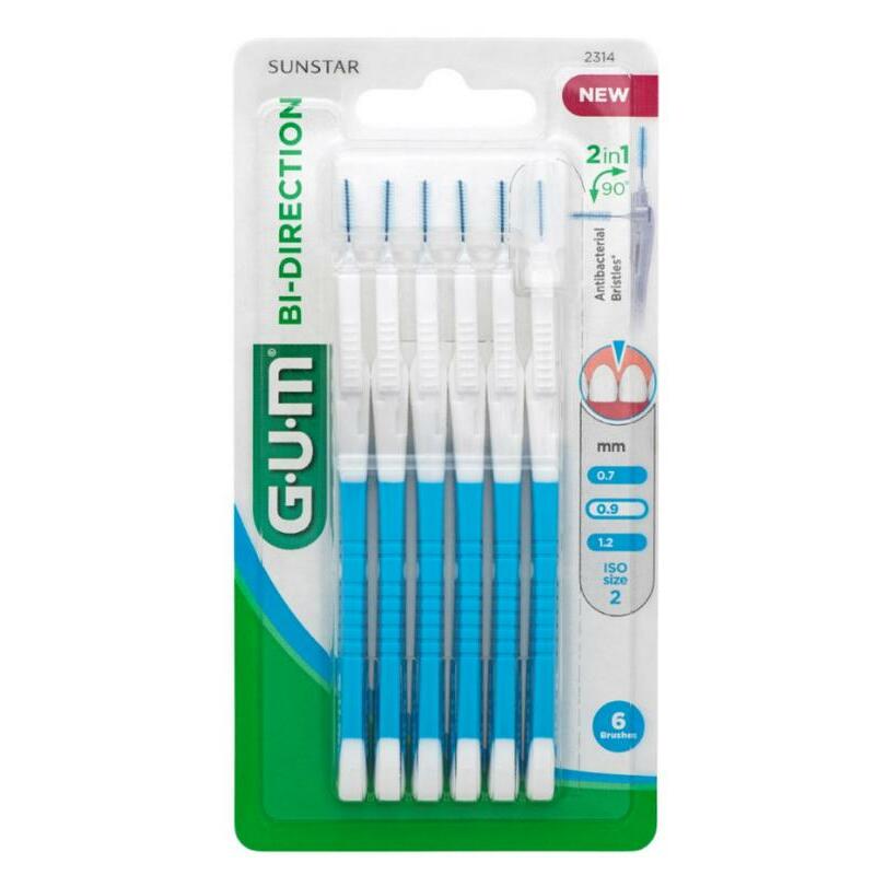 GUM Bi-direction 0.9mm 6st