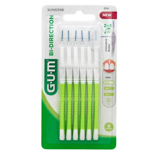 GUM Bi-direction 0.7mm 6st