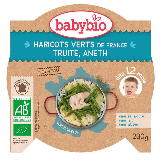 Babybio Mon petit plat boon forel bio 230g