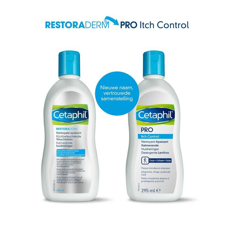 Cetaphil Pro Itch control kalmerende huidreiniger 295ml