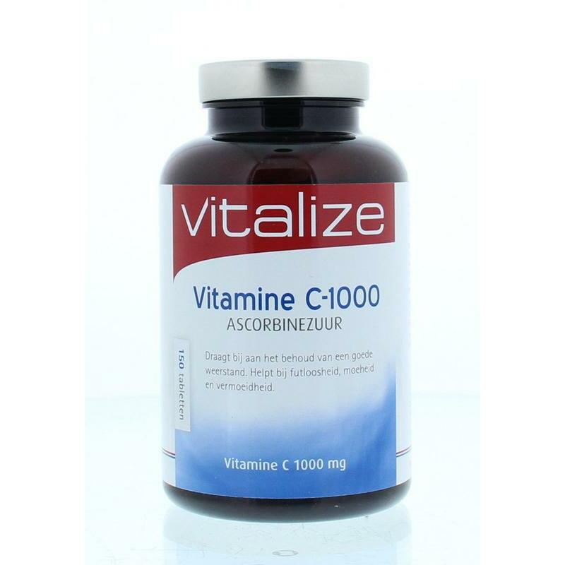 Vitalize Vitamine C 1000 ascorbinezuur 150tb