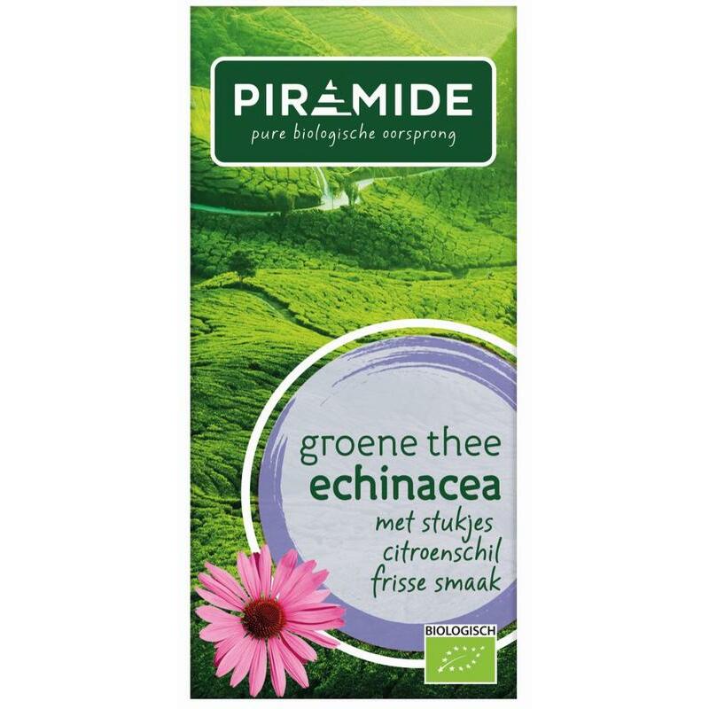 Piramide Groene thee echinacea bio 40g