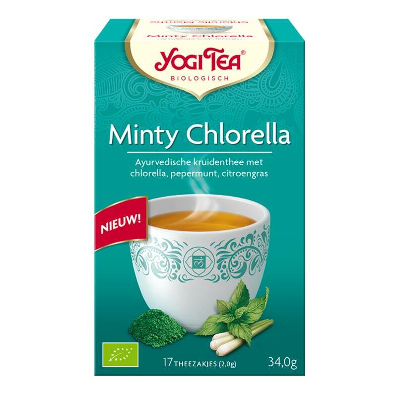 Yogi Tea Minty chlorella bio 17st
