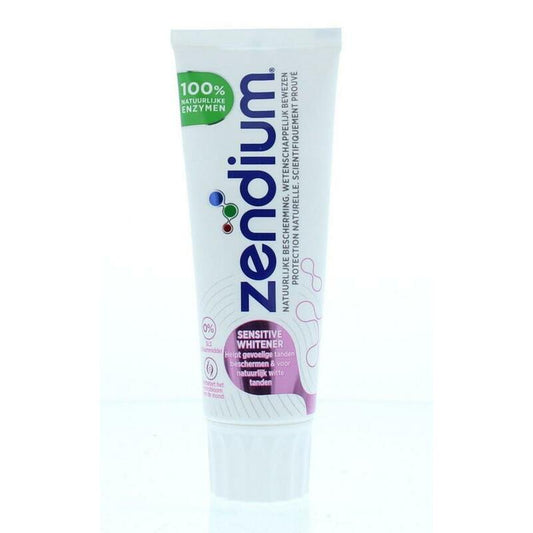 Zendium Tandpasta sensitive whitener 75ml