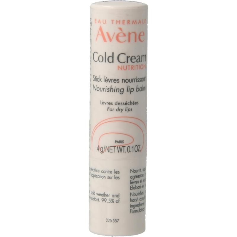 Avene Cold cream voedende lipstick 4g