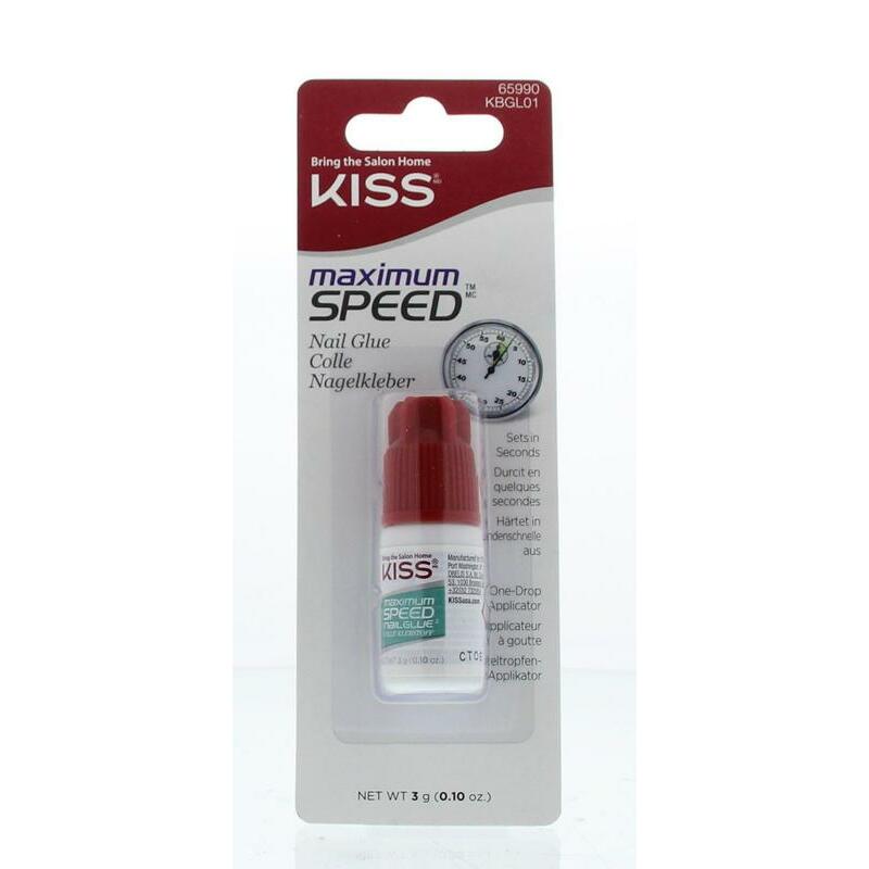 Kiss Maximum speed nail glue 3g