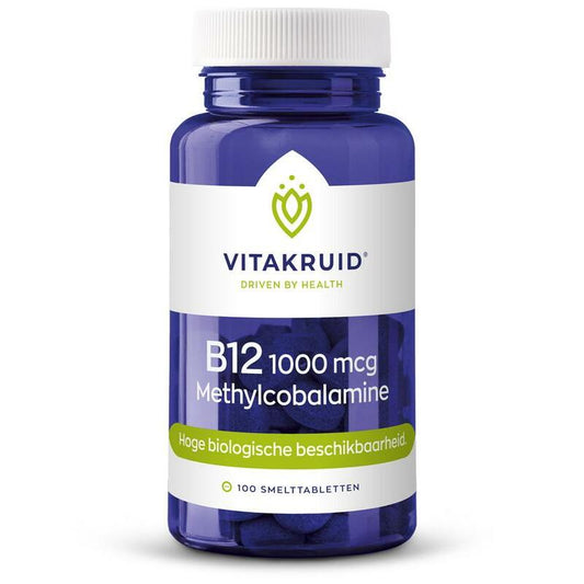 Vitakruid B12 1000 mcg methylcobalamine 100tb