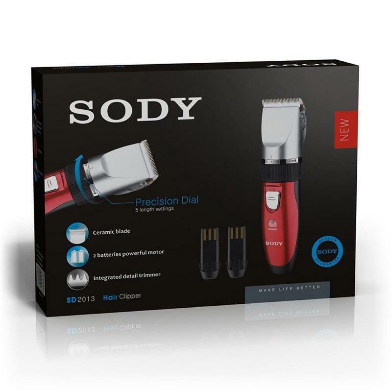 Sody Tondeuse oplaadbaar SD2013 1st