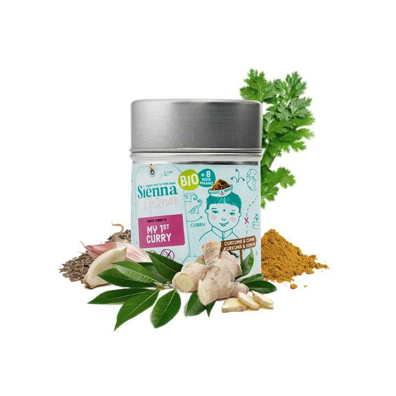 Sienna & Friends Mijn eerste curry bio 40g