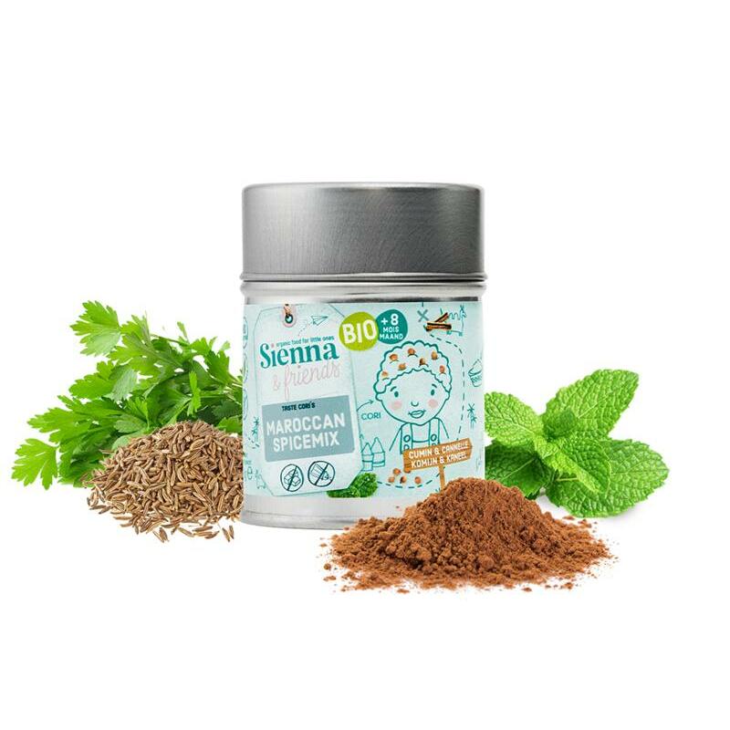 Sienna & Friends Marokkanse kruidenmix bio 38g