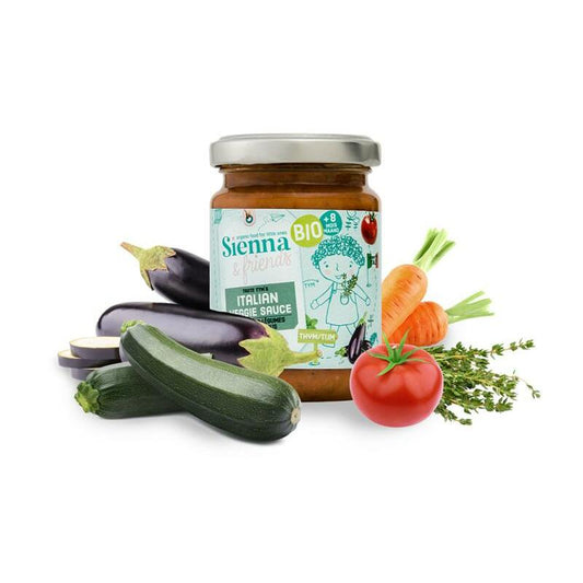 Sienna & Friends Italiaanse veggiesaus bio 130g