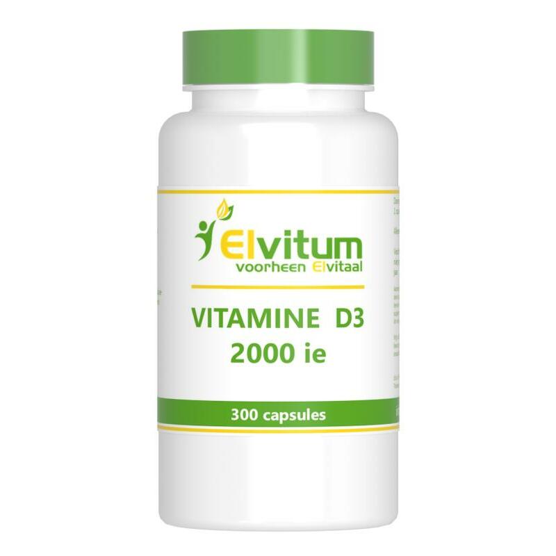 Elvitaal/elvitum Vitamine D3 2000 IE 300ca