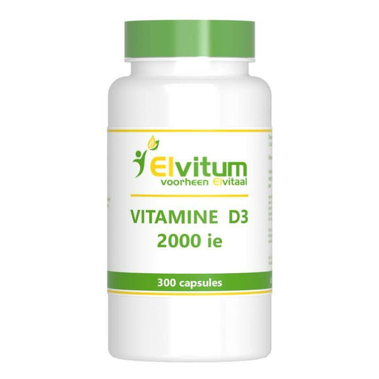 Elvitaal/elvitum Vitamine D3 2000 IE 300ca