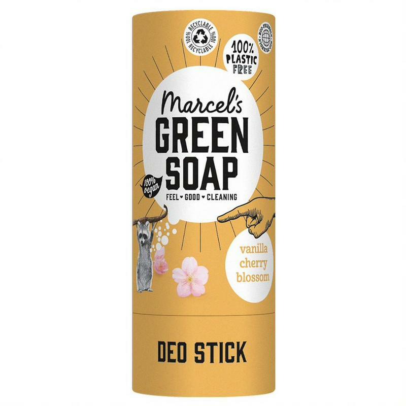 Marcel's GR Soap Deodorant stick vanilla & cherry blossom 40g