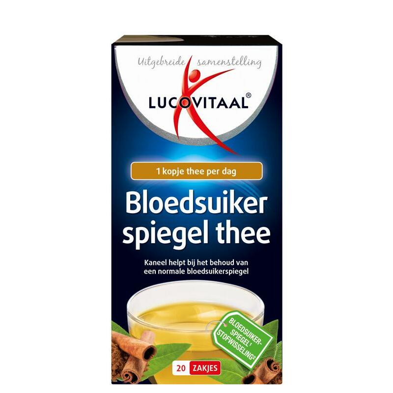 Lucovitaal Bloedsuikerspiegel thee 20st