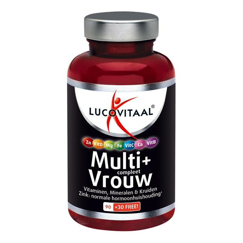 Lucovitaal Multi+ compleet vrouw 120tb
