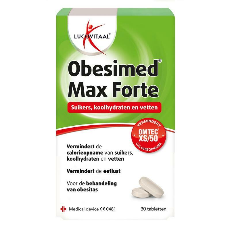 Lucovitaal Obesimed max forte 30tb