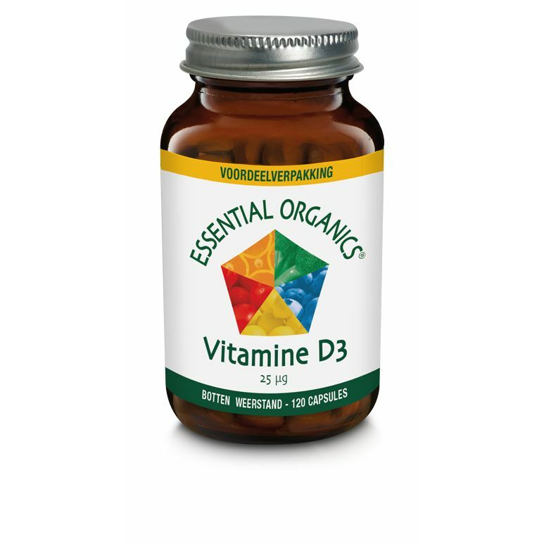 Essential Organ Vitamine D3 25 mcg 120ca