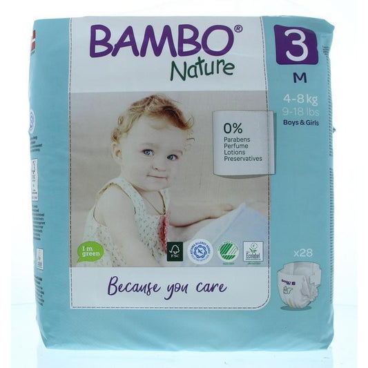 Bambo Babyluier midi 3 4-8kg 28st