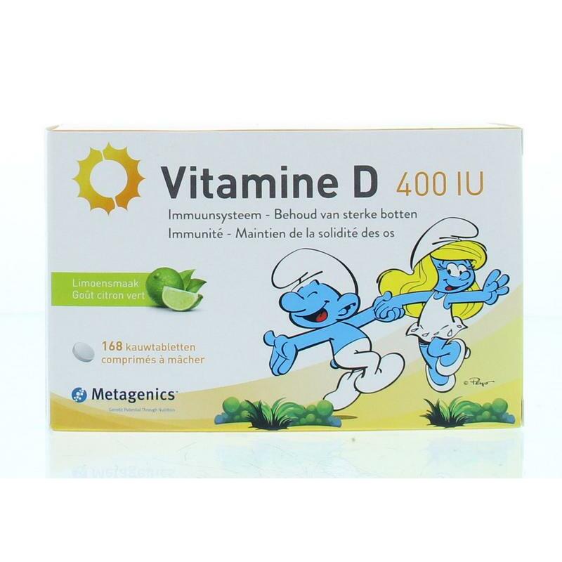 Metagenics Vitamine D 400IU smurfen 168kt