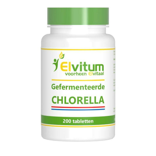 Elvitaal/elvitum Chlorella 250 mg Nederlands 200tb