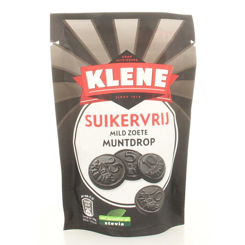 Klene Muntdrop suikervrij 100g