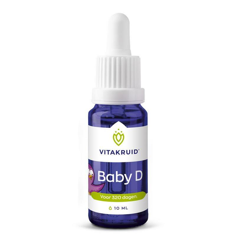 Vitakruid Vitamine D baby druppels 10ml