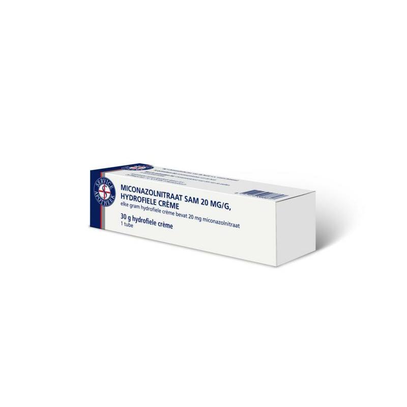 Service Apotheek Miconazolnitraat hydrofiele creme 30g