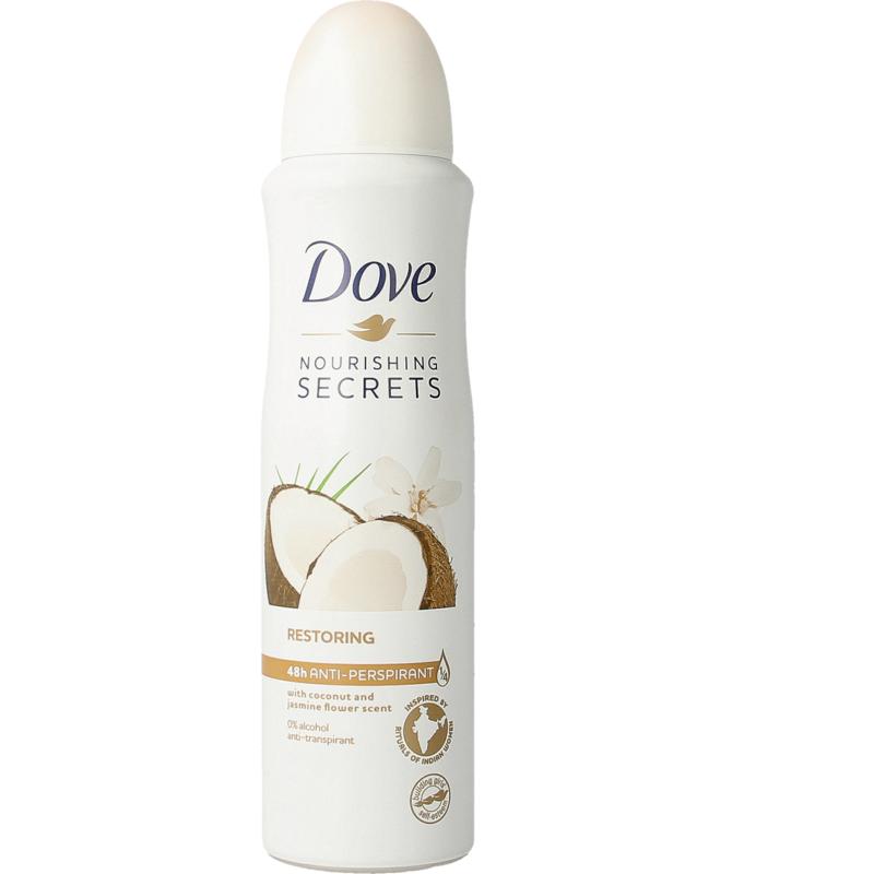 Dove Deodorant nourish secrets restor coconut A-T 150ml
