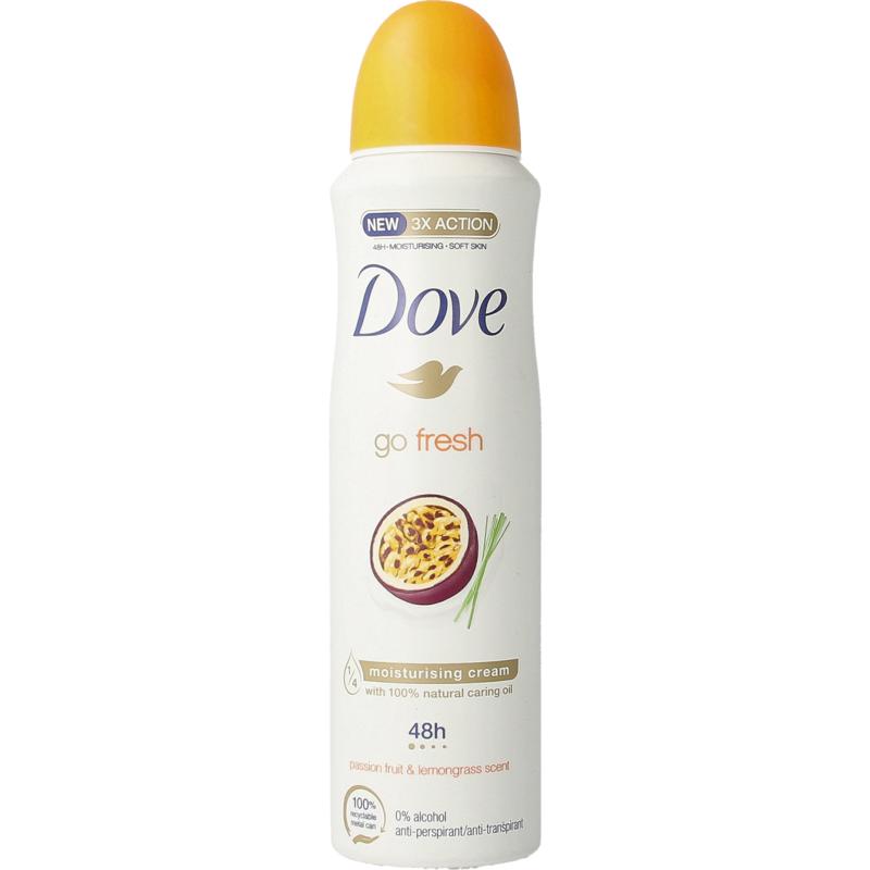 Dove Antiperspirant spray go fresh passie en citroen 150ml