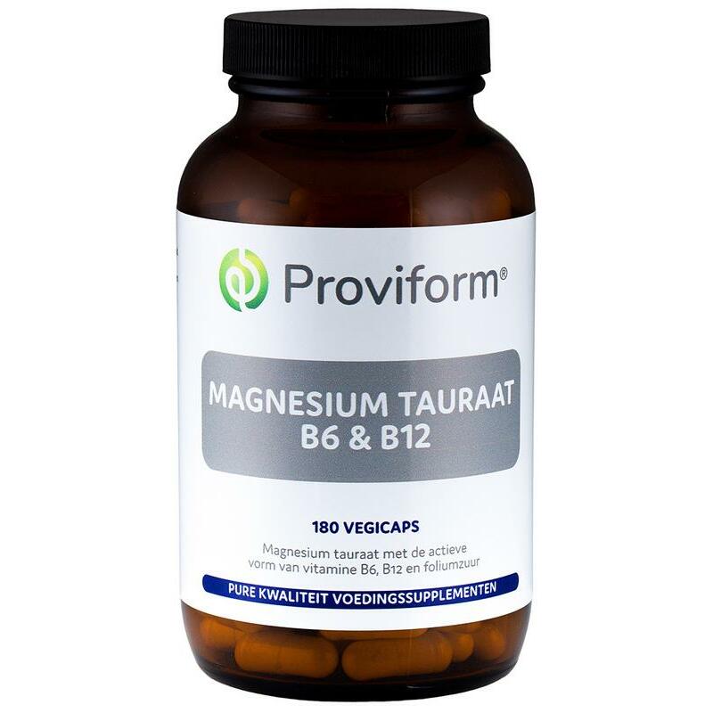 Proviform Magnesium tauraat B6 & B12 180vc