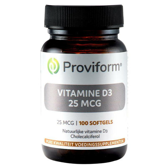 Proviform Vitamine D3 25 mcg 100sft