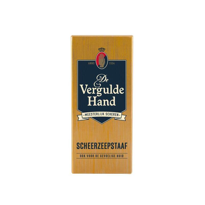 Vergulde Hand Scheerzeepstaaf 75g