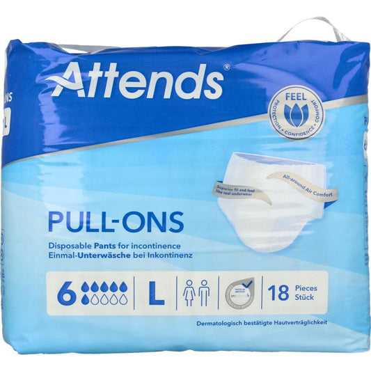 Attends Pull-ons 6 maat L 18st