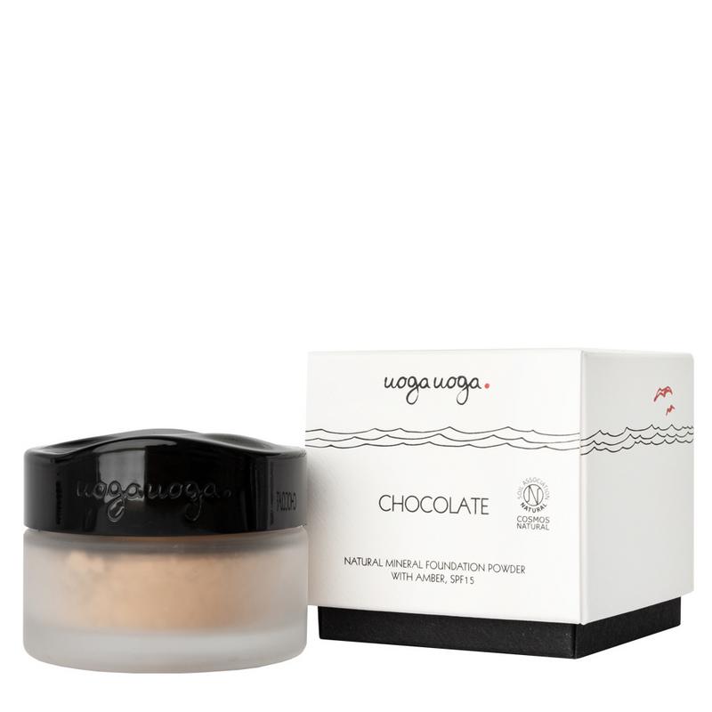 Uoga Uoga Foundation powder 639 chocolate SPF15 10g