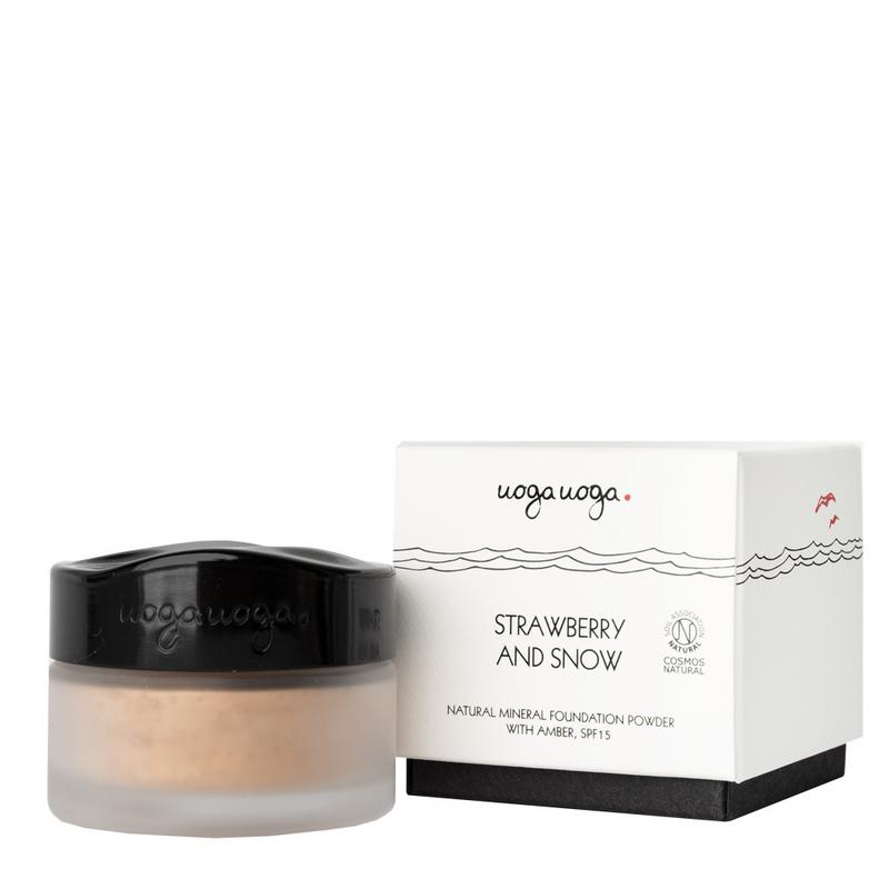 Uoga Uoga Foundation powder 636 strawberry & snow SPF15 10g